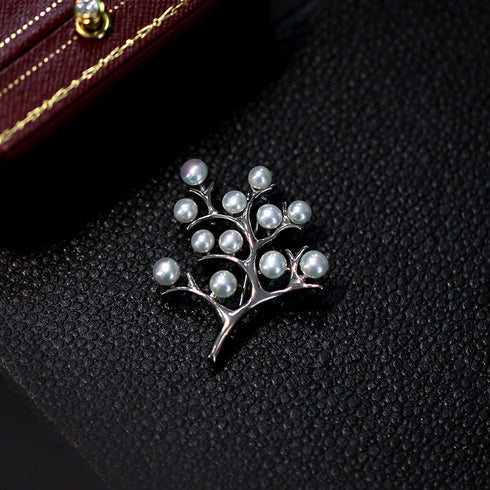 Tree of Happiness Pearl Brooch/Pendant - House Of Pearls