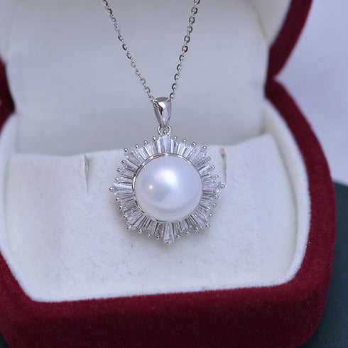 11-12mm Edison Pearl & Aisling Earrings - Necklaces made with hand-selected pearls from House of Pearls