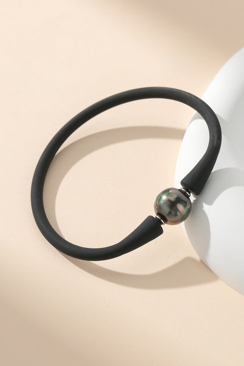 11-12mm Tahitian Baroque Pearl Band Bracelet - Bracelets made with hand-selected pearls from House of Pearls