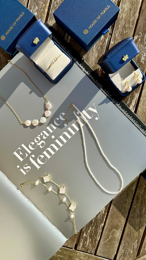 2-3mm White Freshwater Pearls Necklace -AAA Quality - Necklaces made with hand-selected pearls from House of Pearls