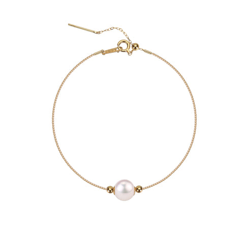 8-9mm Floating Pearl Chain Bracelet - House Of Pearls