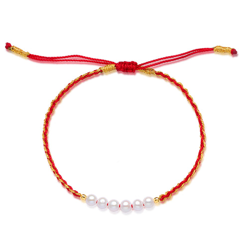 4-5mm Freshwater Baby Pearl Weave Bracelet - House Of Pearls