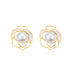 Rose White Mother of Pearls Set - Earrings made with hand-selected pearls from House of Pearls