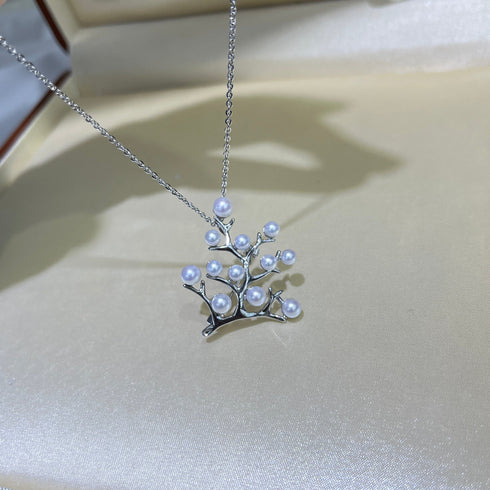 Tree of Happiness Pearl Brooch/Pendant - House Of Pearls