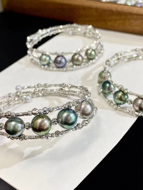 3-9mm Tahitian Pearl Bracelet - Bracelets made with hand-selected pearls from House of Pearls