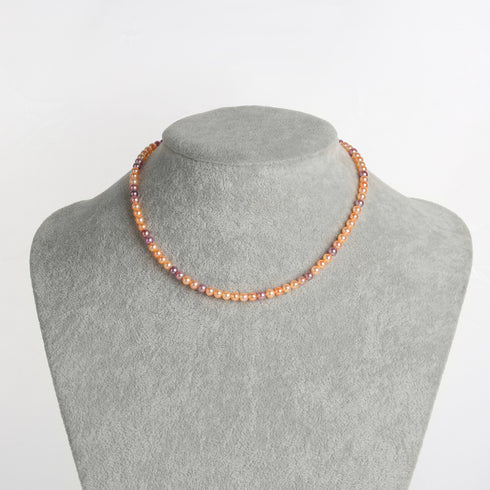 4-5mm Multicolor Freshwater Pearl Necklace - Necklaces made with hand-selected pearls from House of Pearls