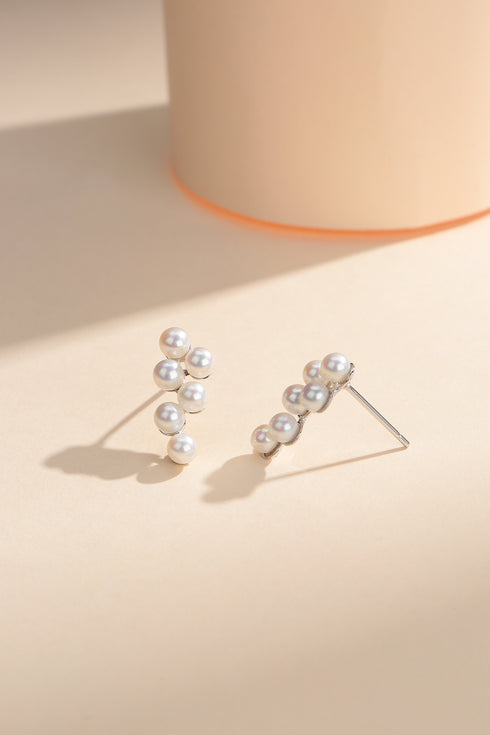 5-6mm Freshwater Pearls Grapes Pendant & Earrings Set - Sets made with hand-selected pearls from House of Pearls