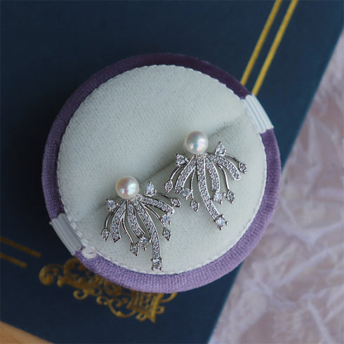 5-6mm High Luster Freshwater Pearl Stud Earrings - Earrings made with hand-selected pearls from House of Pearls