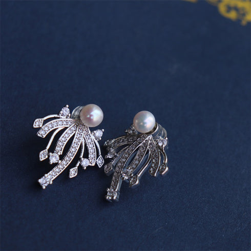 5-6mm High Luster Freshwater Pearl Stud Earrings - Earrings made with hand-selected pearls from House of Pearls