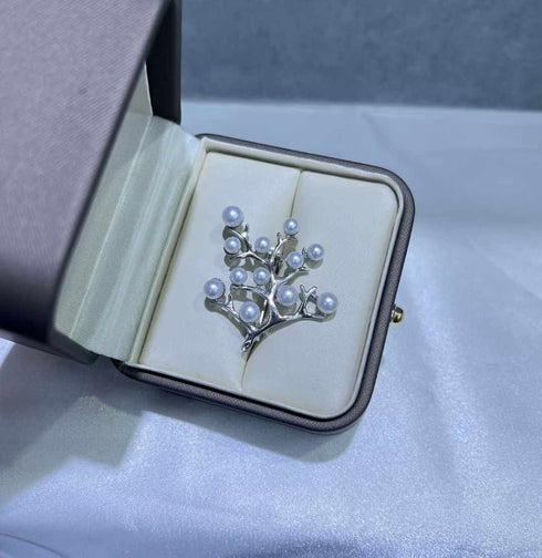 Tree of Happiness Pearl Brooch/Pendant - House Of Pearls