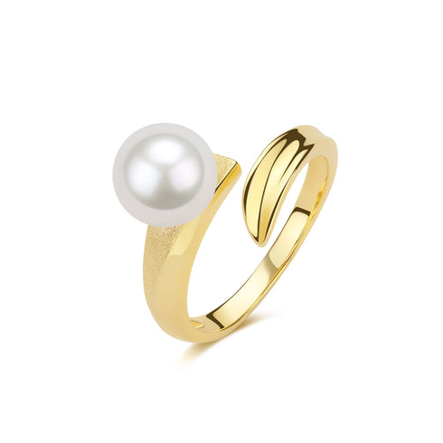 6-7mm Freshwater Pearl & Ariadne Ring - Rings made with hand-selected pearls from House of Pearls