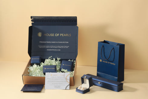 7.5-8mm White Freshwater Pearl Necklace - Necklaces made with hand-selected pearls from House of Pearls