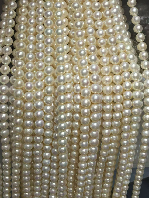 11-12mm Freshwater Pearl Strand Necklace - Necklaces made with hand-selected pearls from House of Pearls
