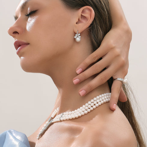 9-10mm Frshwater Edison Pearl Ring - Rings made with hand-selected pearls from House of Pearls