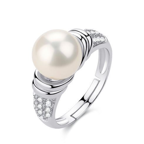 9-10mm Frshwater Edison Pearl Ring - Rings made with hand-selected pearls from House of Pearls