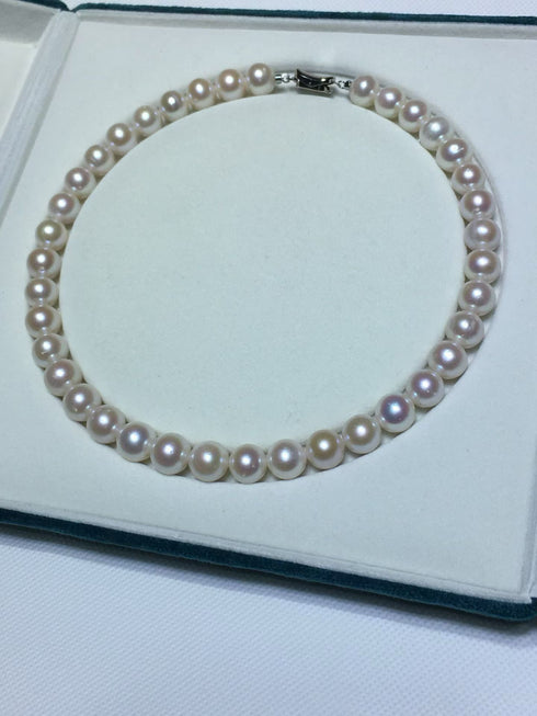 11-12mm Freshwater Pearl Strand Necklace - Necklaces made with hand-selected pearls from House of Pearls