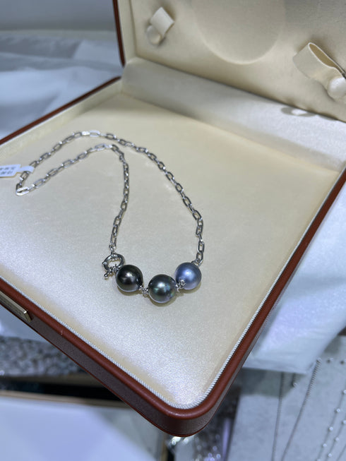 10-11mm Tahitian South Sea Pearl Pendant Necklace - House Of Pearls