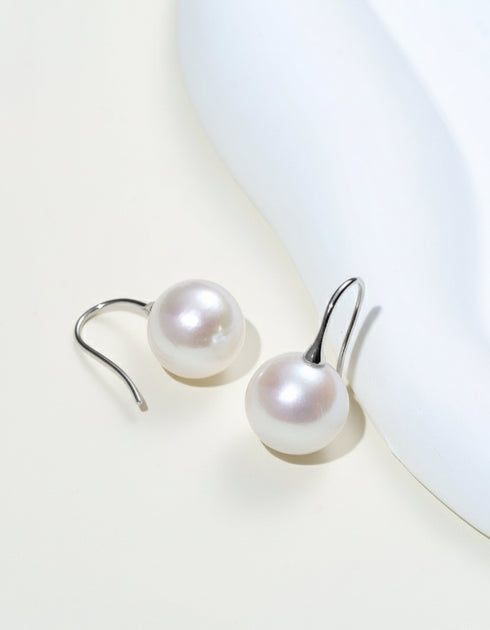 10–11mm Freshwater Pearl Hook Earrings