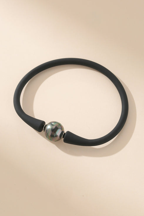 11-12mm Tahitian Baroque Pearl One Size Band Bracelet - House Of Pearls