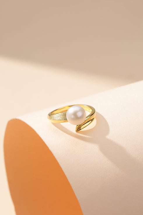 6-7mm Freshwater Pearl & Ariadne Ring - House Of Pearls