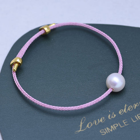 11-12mm Freshwater Pearl Weave Bracelet