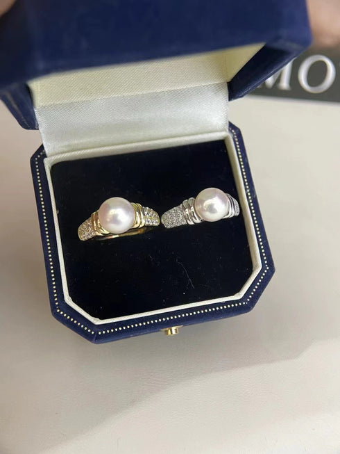 9-10mm Frshwater Edison Pearl Ring - House Of Pearls