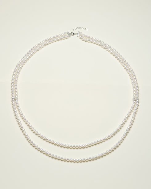 30–33" Freshwater Pearl Necklace – Double Strand