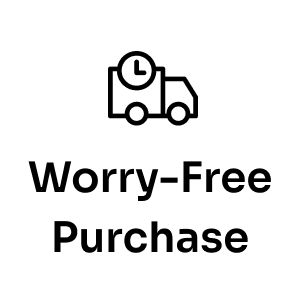 SEEL-WFP delivery truck icon with clock, black on white background, Seel brand
