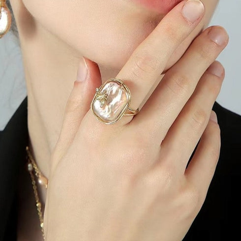 Bee Baroque Pearl Collection (Purchase individually) - Necklaces made with hand-selected pearls from House of Pearls