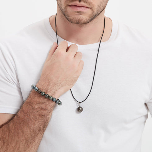 8-11mm Tahitian South Sea Pearl Bracelet AA+ Quality - House Of Pearls