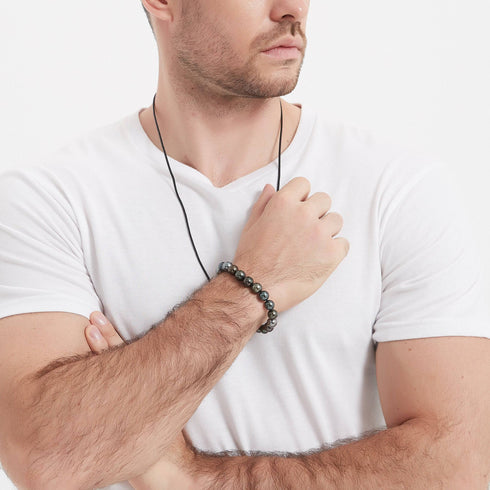 8-11mm Tahitian South Sea Pearl Bracelet AA+ Quality - House Of Pearls