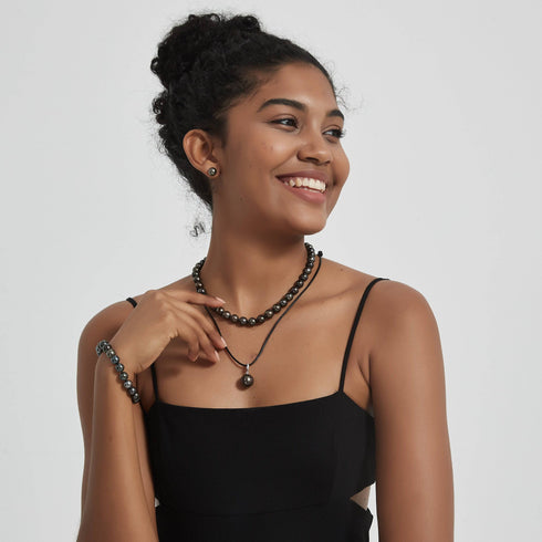 8-11mm Tahitian South Sea Pearl Bracelet AA+ Quality - House Of Pearls