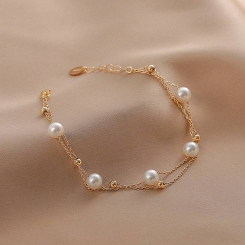 Layered Freshwater Pearl Bracelet - House Of Pearls