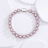 Purple Freshwater Pearl Bracelet - 6-9mm - Bracelets made with hand-selected pearls from House of Pearls