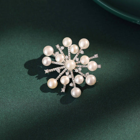 Starry Sky Freshwater Pearl Brooch - House Of Pearls