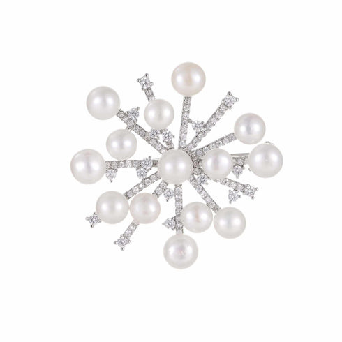 Starry Sky Freshwater Pearl Brooch - House Of Pearls
