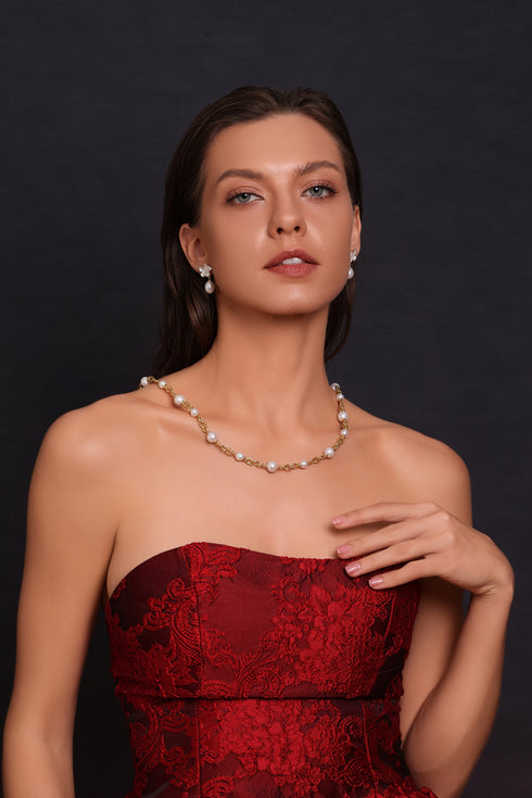 Chunky Freshwater Pearl Necklace - Necklaces made with hand-selected pearls from House of Pearls