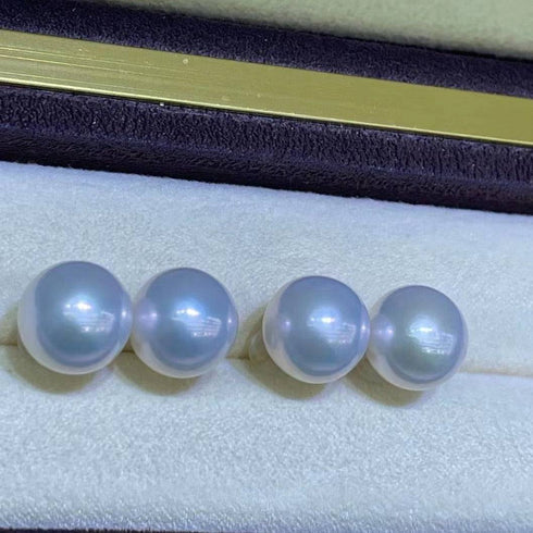 10-11mm Edison Pearl Stud Earrings - House Of Pearls