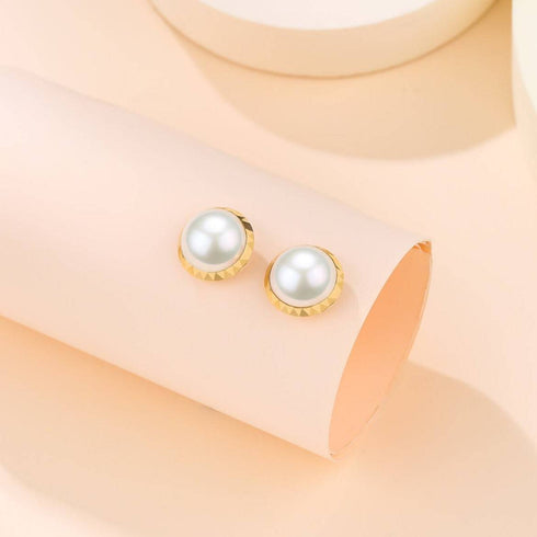 14-15mm Mabe Pearl Pendant Earrings - House Of Pearls