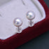 Timeless AAAA White Freshwater Round Pearl Stud Earrings - Earrings made with hand-selected pearls from House of Pearls