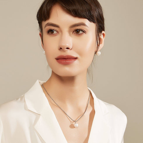 Edison Large Freshwater Pearl Stud Earrings - House Of Pearls