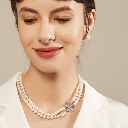 Edison Large Freshwater Pearl Stud Earrings - House Of Pearls