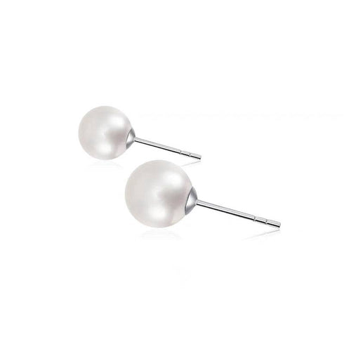 Edison Large Freshwater Pearl Stud Earrings - House Of Pearls
