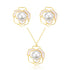 Rose White Mother of Pearls Set - Earrings made with hand-selected pearls from House of Pearls