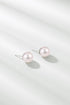 Timeless AAAA White Freshwater Round Pearl Stud Earrings - Earrings made with hand-selected pearls from House of Pearls