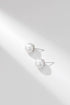 Timeless AAAA White Freshwater Round Pearl Stud Earrings - Earrings made with hand-selected pearls from House of Pearls
