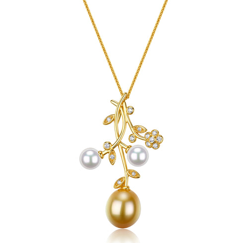 Golden South Sea Pearl Zoey Pendant - Necklaces made with hand-selected pearls from House of Pearls