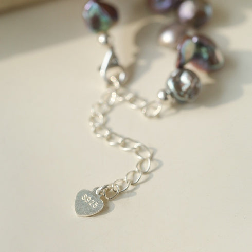 Grey Keshi Freshwater Pearl Necklace - Necklaces made with hand-selected pearls from House of Pearls