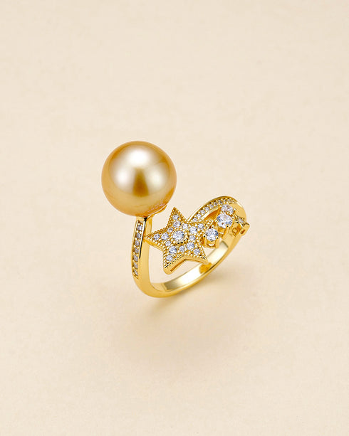 Star Cubic Zirconia Ring