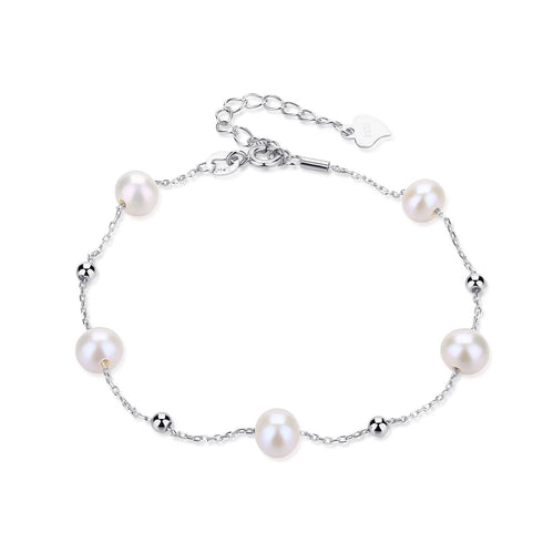 Jessica Pearl Necklace and Bracelet Set - Necklaces made with hand-selected pearls from House of Pearls